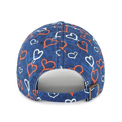 Girls Toddler '47 Navy Chicago Bears Mural Clean Up Adjustable Hat