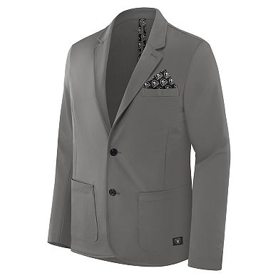 Men's J. Palmer Graphite Las Vegas Raiders Man-In-Motion Blazer