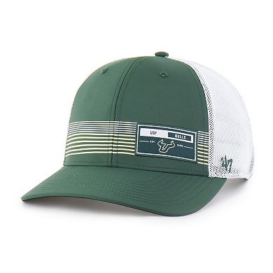 Men's '47 Green South Florida Bulls Rangefinder brrr Trucker Adjustable Hat