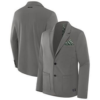 Men's J. Palmer Graphite Green Bay Packers Man-In-Motion Blazer