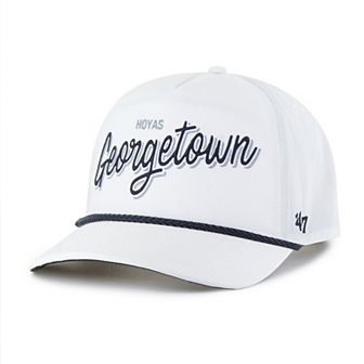 Men's '47 White Georgetown Hoyas Fairway Hitch Adjustable Hat