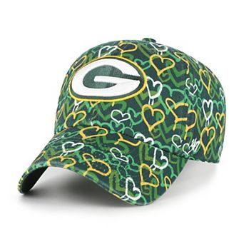 Girls Toddler '47 Green Green Bay Packers Mural Clean Up Adjustable Hat
