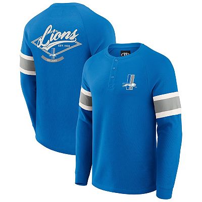 Men's Darius Rucker Collection by Fanatics Blue Detroit Lions