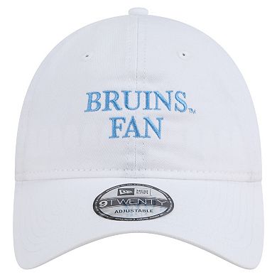 Men's New Era White UCLA Bruins Fan 9TWENTY Adjustable Hat