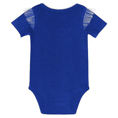 Girls Infant Outerstuff New York Giants My Team Rocks Bodysuit and Skirt Set