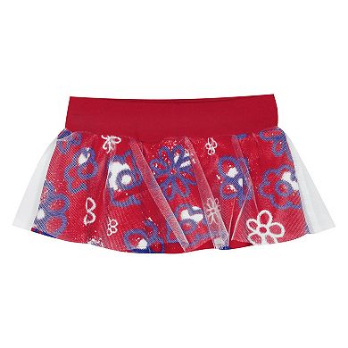 Girls Infant Outerstuff New York Giants My Team Rocks Bodysuit and Skirt Set