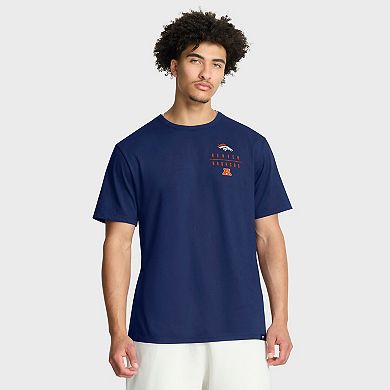 Men's Fanatics Navy Denver Broncos Passing Pocket Legacy T-Shirt