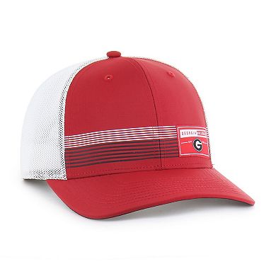 Men's '47 Red Georgia Bulldogs Rangefinder brrr Trucker Adjustable Hat