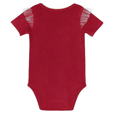 Girls Infant Outerstuff San Francisco 49ers My Team Rocks Bodysuit and Skirt Set