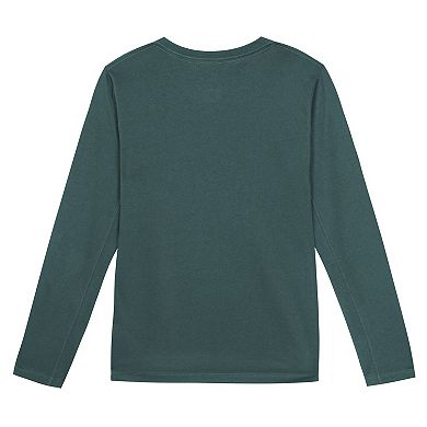 Preschool Nike Midnight Green Philadelphia Eagles Primetime Legend Icon Long Sleeve Performance T-Shirt