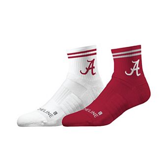 Unisex Strideline Alabama Crimson Tide Premium Knit 2-Pack Half Calf Socks Set