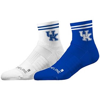 Unisex Strideline Kentucky Wildcats Premium Knit 2-Pack Half Calf Socks Set