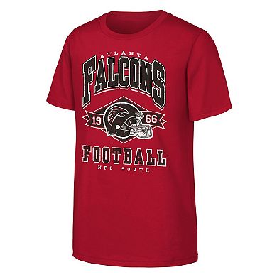 Youth Outerstuff Red Atlanta Falcons Kick Off T-Shirt