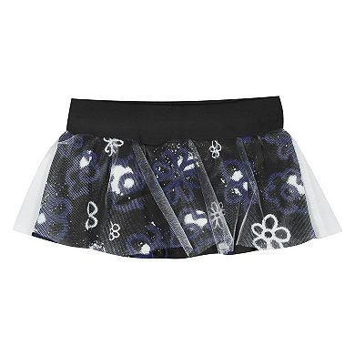 Girls Infant Outerstuff Baltimore Ravens My Team Rocks Bodysuit and Skirt Set