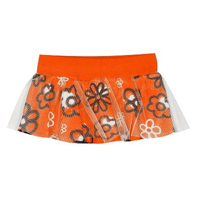 Girls Infant Outerstuff Chicago Bears My Team Rocks Bodysuit and Skirt Set