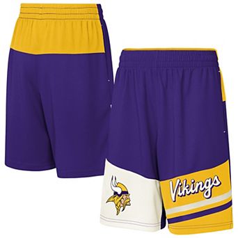 Youth Purple Minnesota Vikings Fandemonium Mesh Shorts