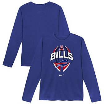 Toddler Nike  Royal Buffalo Bills Primetime Legend Icon��Long Sleeve Performance T-Shirt