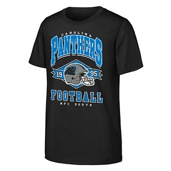 Youth Outerstuff Black Carolina Panthers Kick Off T-Shirt