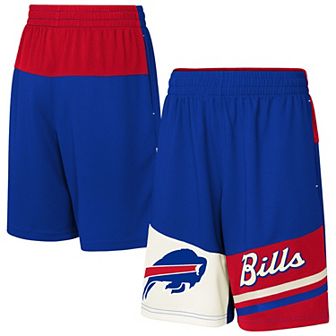 Youth Royal Buffalo Bills Fandemonium Mesh Shorts