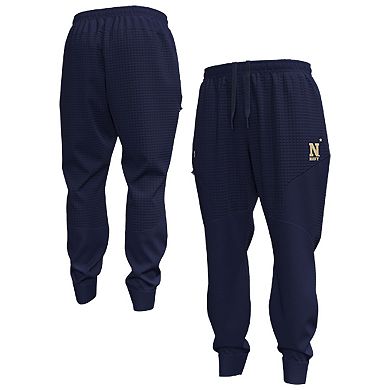 Men's Under Armour Navy Navy Midshipmen Unstoppable Fleece Jogger Pants