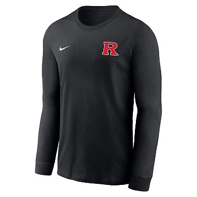 Men's Nike Black Rutgers Scarlet Knights Legend Dri-FIT Long Sleeve T-Shirt
