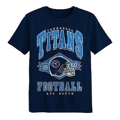 Preschool Outerstuff Navy Tennessee Titans Kick Off T-Shirt