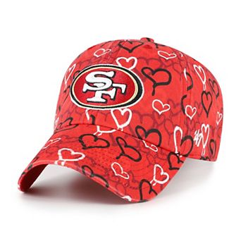 Girls Preschool '47 Scarlet San Francisco 49ers Mural Clean Up Adjustable Hat
