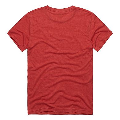 Unisex Homage Red Kansas City Chiefs NFL ASL Collection by Love Sign Tri-Blend T-Shirt