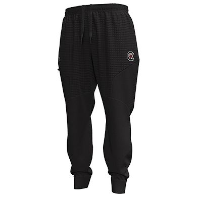 Men's Under Armour Black South Carolina Gamecocks Unstoppable Fleece Jogger Pants