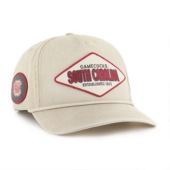 Unisex '47 Cream South Carolina Gamecocks Outdoorsmen Cairn Hitch Adjustable Hat