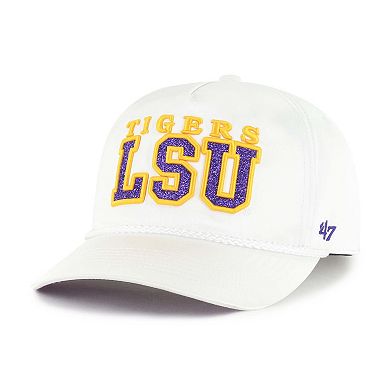 Women's '47 White LSU Tigers Outspoken Hitch Adjustable Hat