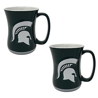 Michigan State Spartans 16oz. Sculpted Barista Mug Two-Pack