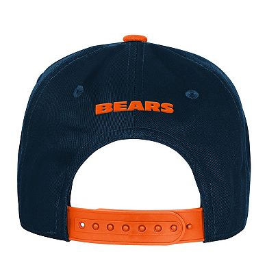 Youth Outerstuff Navy Chicago Bears True Retro Adjustable Hat