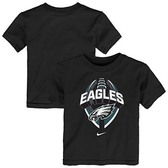 Toddler Nike Black Philadelphia Eagles Icon Legend Dri-FIT T-Shirt