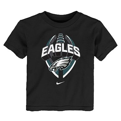 Toddler Nike Black Philadelphia Eagles Icon Legend Dri-FIT T-Shirt