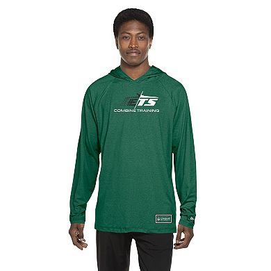 Men's New Era Green New York Jets Functional Fandom Hoodie