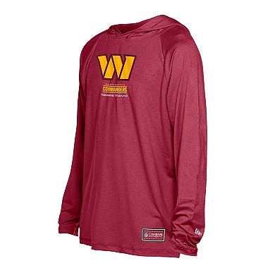 Men's New Era Burgundy Washington Commanders Functional Fandom Hoodie