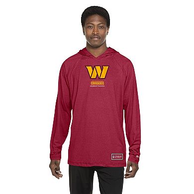 Men's New Era Burgundy Washington Commanders Functional Fandom Hoodie