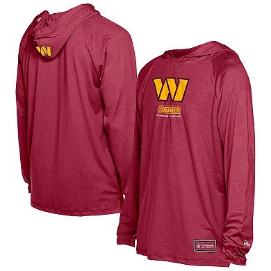Men's New Era Burgundy Washington Commanders Functional Fandom Hoodie