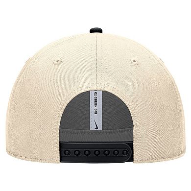 Men's Nike Natural Wake Forest Demon Deacons Vintage Rise Dri-FIT Adjustable Hat