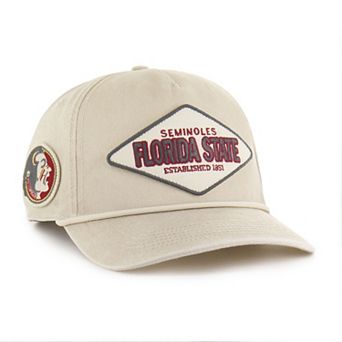 Unisex '47 Cream Florida State Seminoles Outdoorsmen Cairn Hitch Adjustable Hat