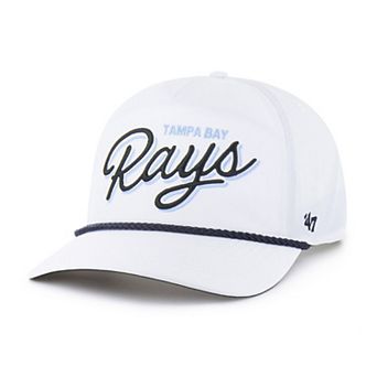 Men's '47 White Tampa Bay Rays Brrr Fairway Hitch Adjustable Hat