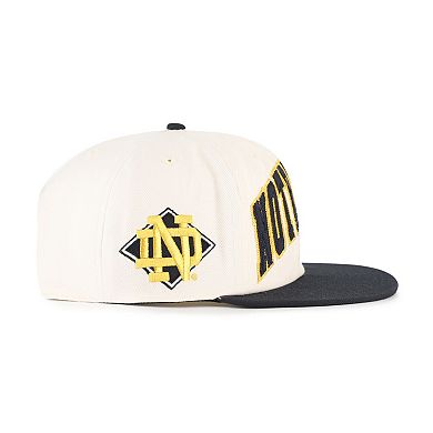 Unisex '47 Natural Notre Dame Fighting Irish Crossover Off Hand Captain Adjustable Hat