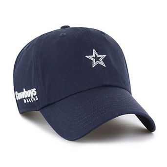 Men's '47 Navy Dallas Cowboys Foundational Clean Up Adjustable Hat