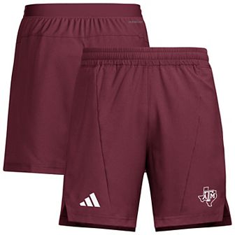 Men's adidas Maroon Texas A&M Aggies Program Woven Training Shorts