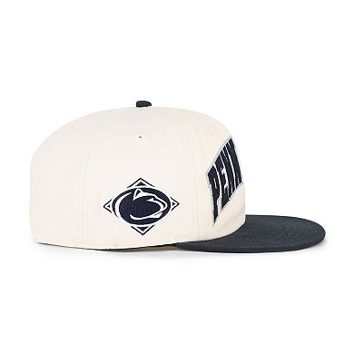 Unisex '47 Natural Penn State Nittany Lions Crossover Off Hand Captain Adjustable Hat