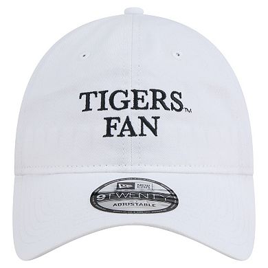 Men's New Era White Missouri Tigers Fan 9TWENTY Adjustable Hat