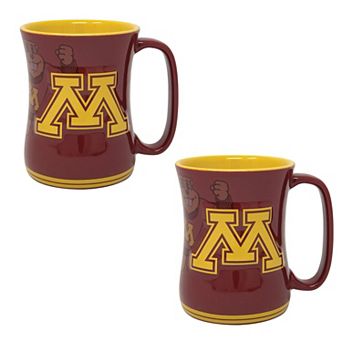 Minnesota Golden Gophers 16oz. Sculpted Barista Mug Two-Pack