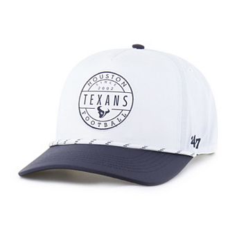 Men's '47 White/Navy Houston Texans Suburbia Hitch Two-Tone Adjustable Hat