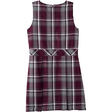 Girls 2-14 Lands' End Plaid Jumper Dress in Regular & Plus Size